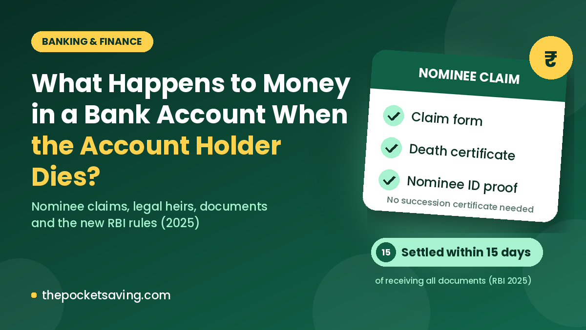 What Happens to Money in a Bank Account When the Account Holder Dies?